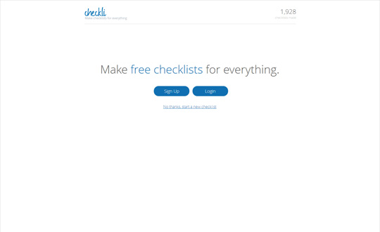 Free Checklist Maker