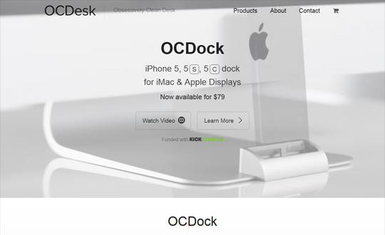 OCDesk Obsessively Clean Desk