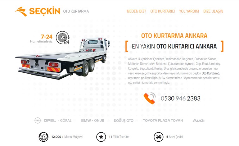 Oto Kurtarma Ankara