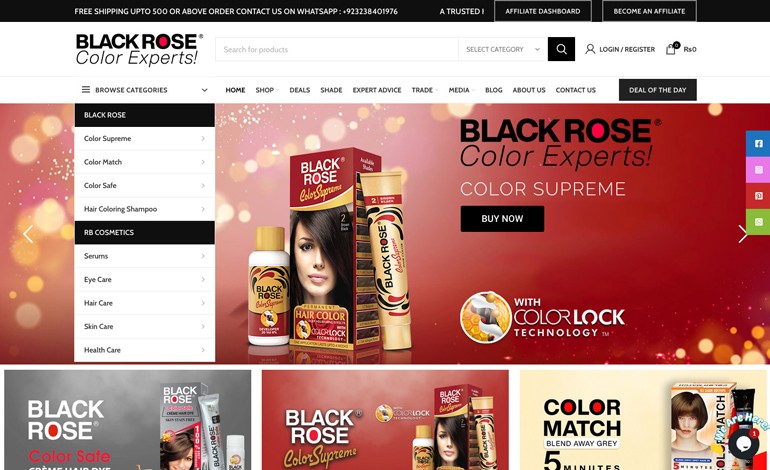 Black Rose Color Experts