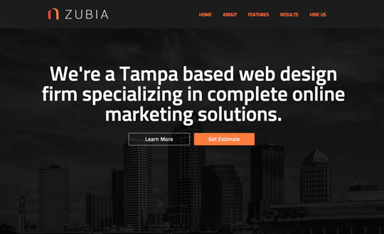 Zubia Web Design