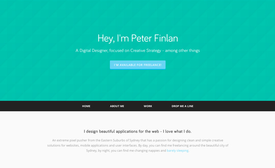 Peter Finlan A Digital Designer