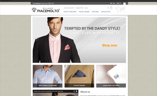 PIACEMOLTO Tailored Shirts