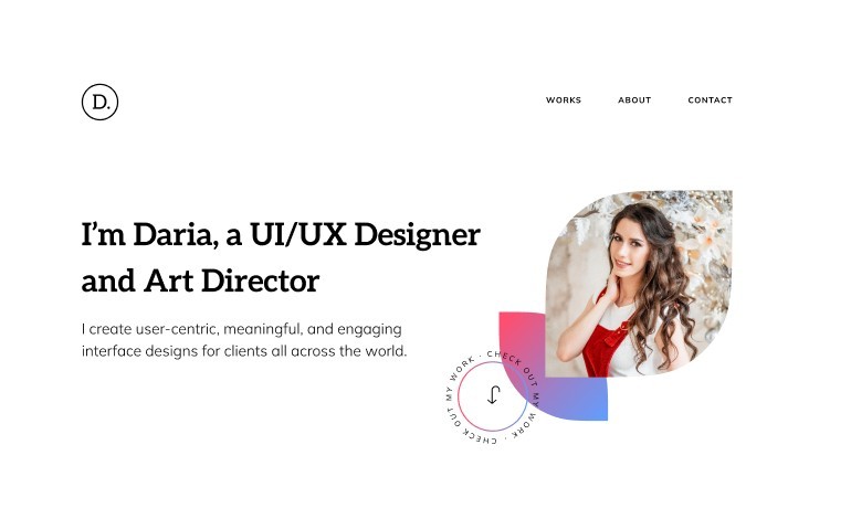 Daria Designer Portfolio