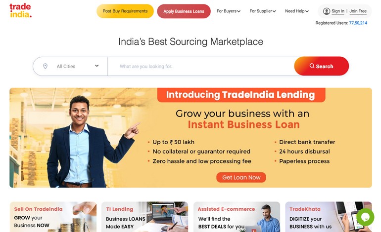Trandeindia B2B marketplace