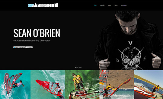 Sean O’Brien Pro Windsurfer