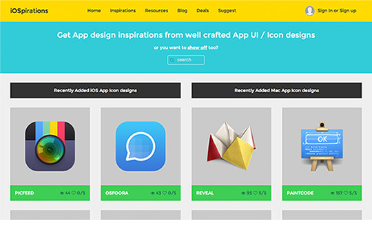 iOS Mac UI and Icon Design Inspirations Gallery