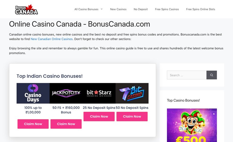 Bonus Canada