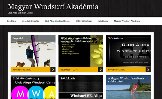 Windsurf Akadémia szörf központ