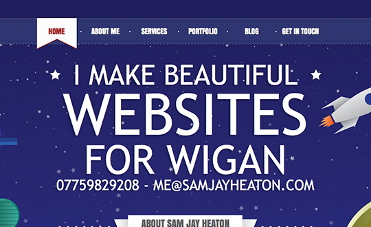 Sam Jay Heaton Web Design