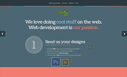 PSD to HTML and WordPress Theme development