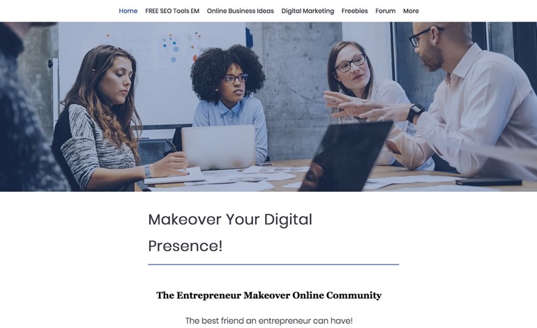 Entrepreneur Makeover