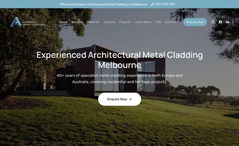 Advanced Metal Cladding