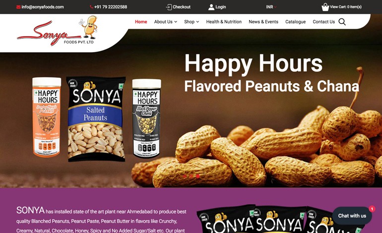 Peanut Butter Manufacturer in India  Sonya Foods