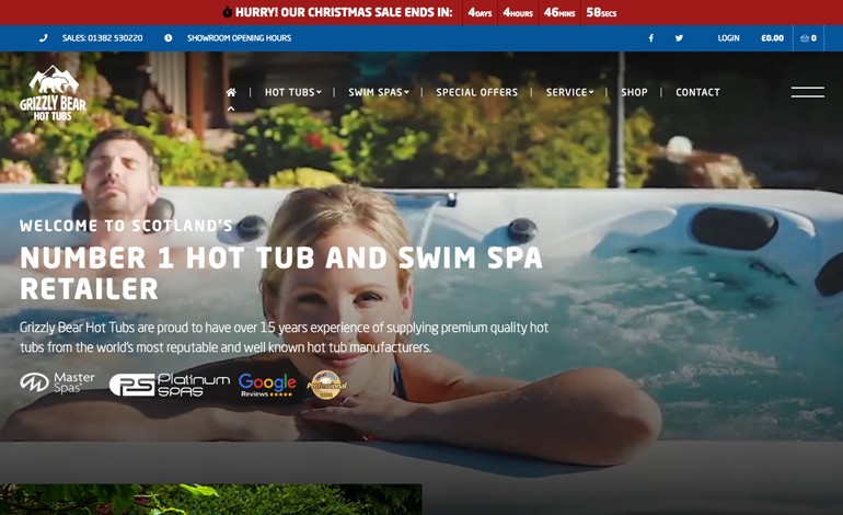 Grizzly Bear Hot Tubs