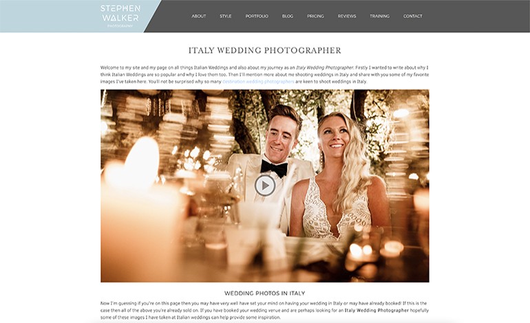 Italy Wedding Photographer