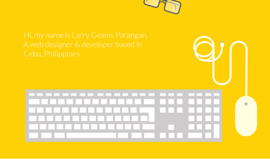 Portfolio of Larry Geams Parangan