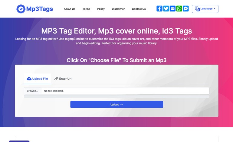 Tag Mp3 Online