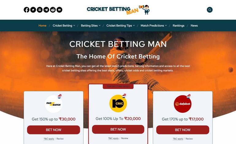 Cricket Betting Man
