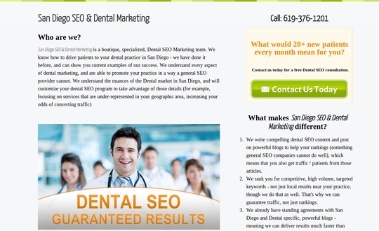 San Diego SEO & Dental Marketing