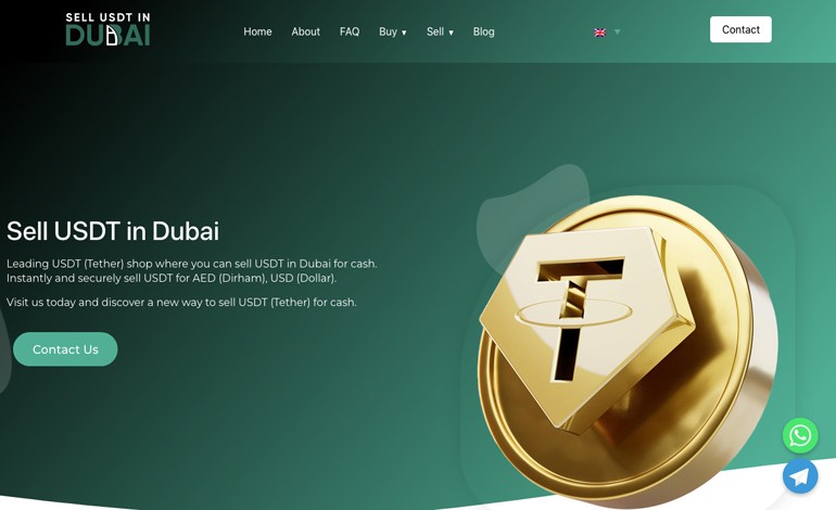 Sell USDT in Dubai