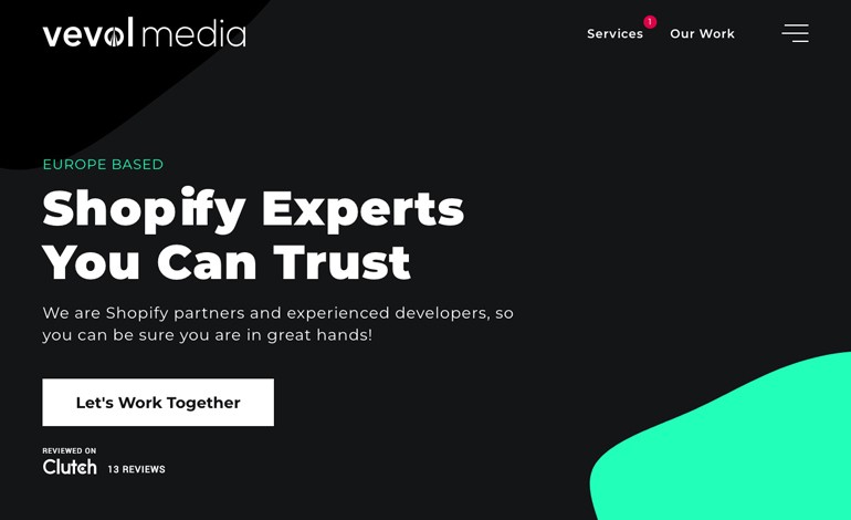 Shopify Partners Agency Vevol Media
