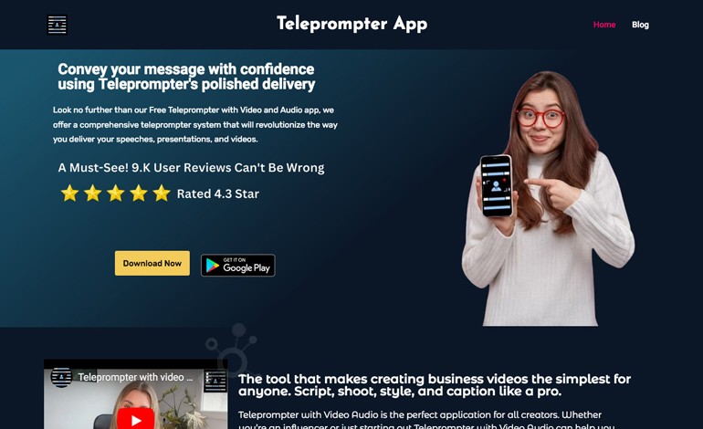 Teleprompter for Video - Apps on Google Play