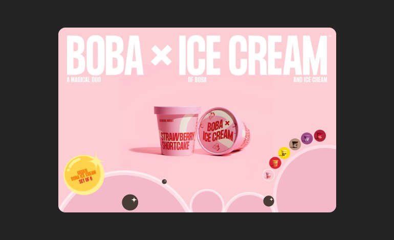 Boba Ice Cream