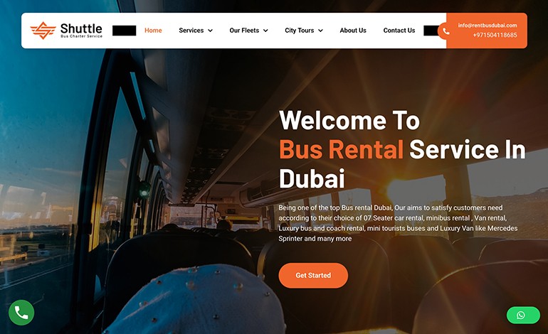 Rent Bus Dubai