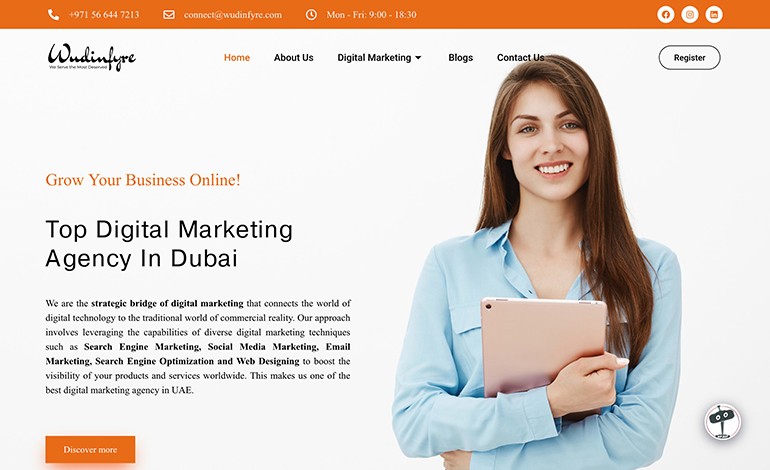 Wudinfyre Digital marketing