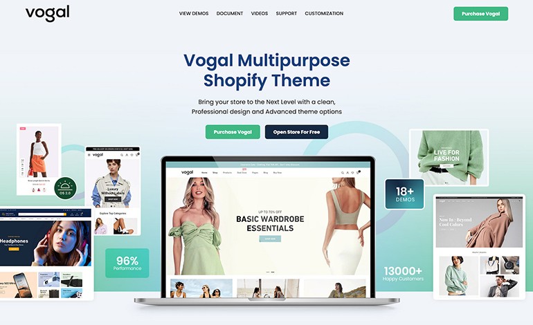 Vogal Multipurpose Shopify Theme