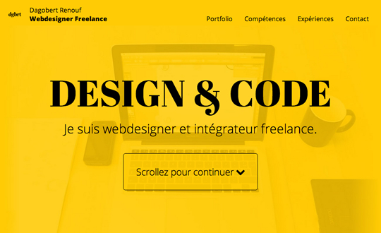 DGBRTs webdesigner portfolio