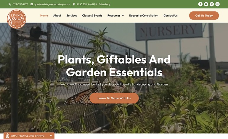 Living Roots Eco Design and Plant Nursery