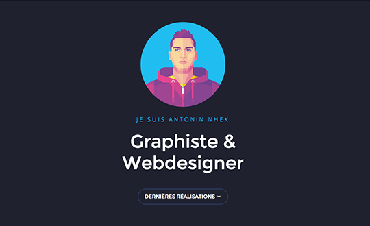 Antonin Nhek Graphiste & Webdesigner