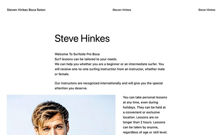 Steve Hinkes