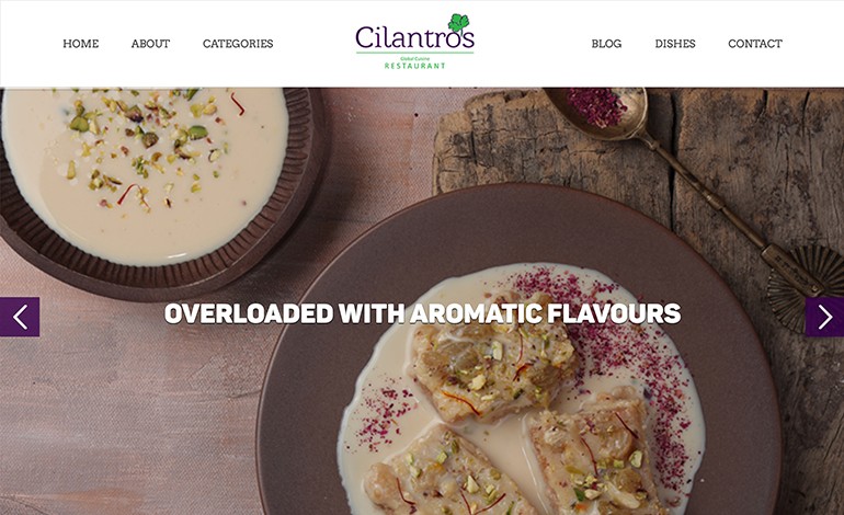 Cilantros Global Cuisine Restaurant