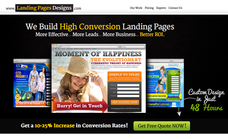 Landing Pages Designs