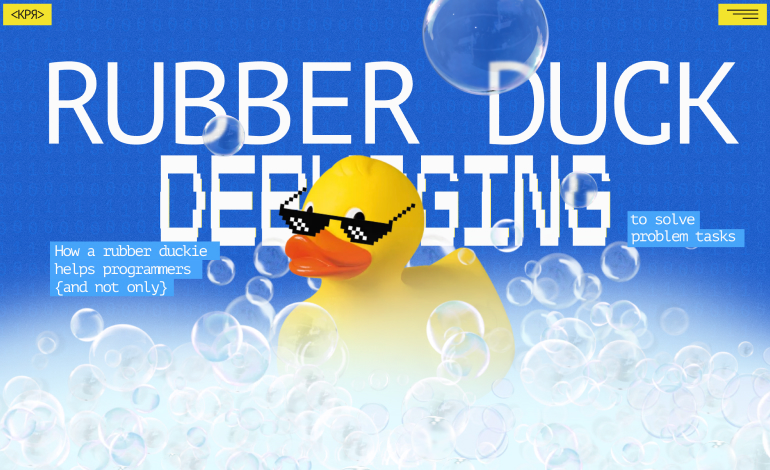 Rubber duck debugging