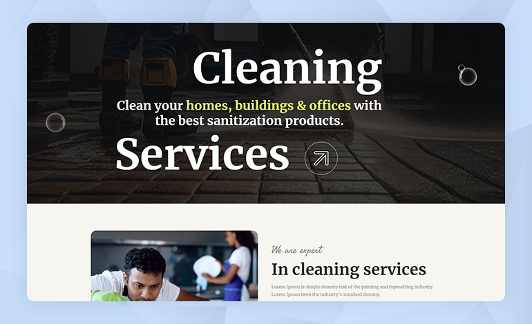 Clinevo Cleaning and Handyman Services WordPress Theme