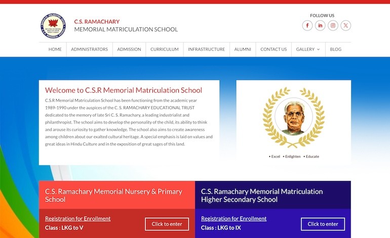 CSRamachary Memorial Matriculation Higher Secondary School