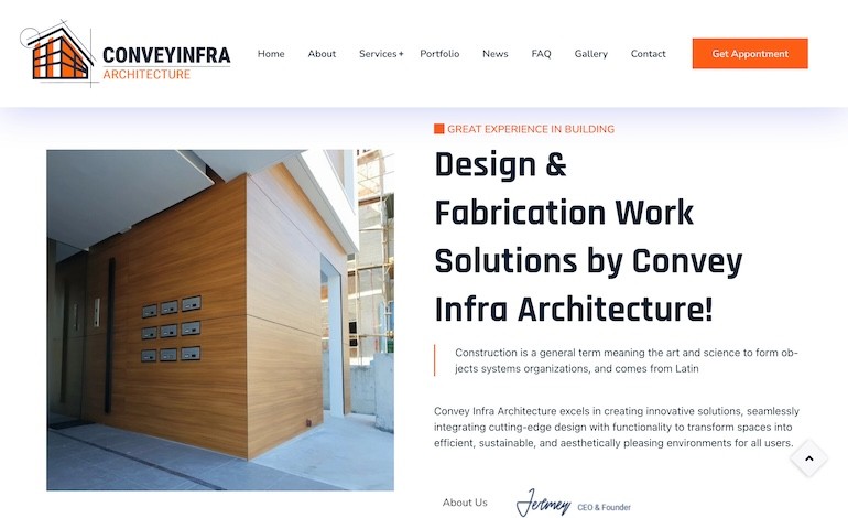 Convey Infra Architecture