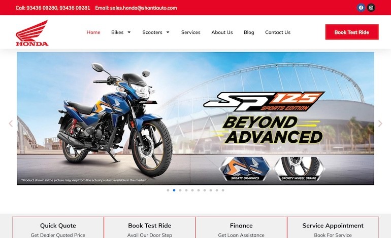 Shanti Auto Honda