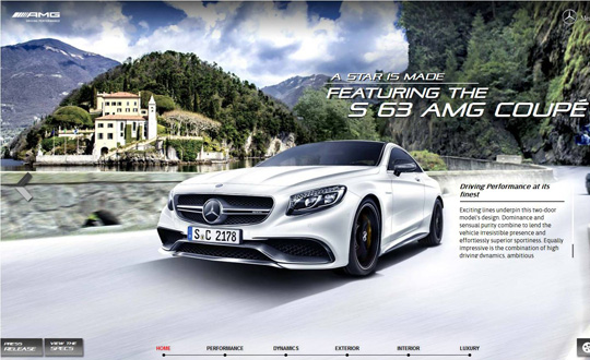 S63 AMG Coupe Webspecial