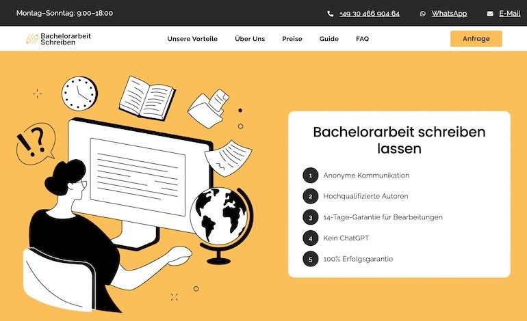 Bachelorarbeit schreiben