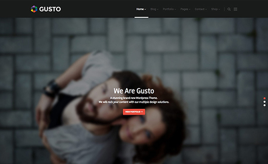 Gusto Vanguard Wordpress Theme