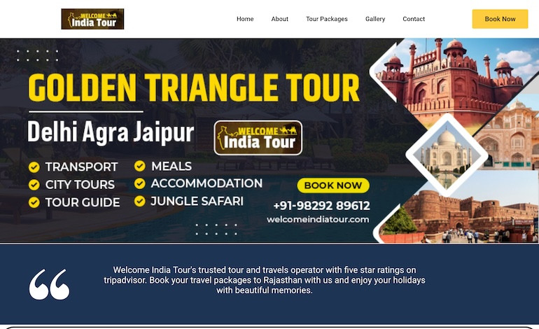 Welcome India Tour
