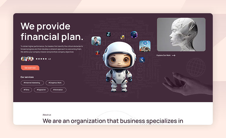 Bizcorp Business and Finance Website Html Template