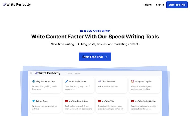 Write Perfectly