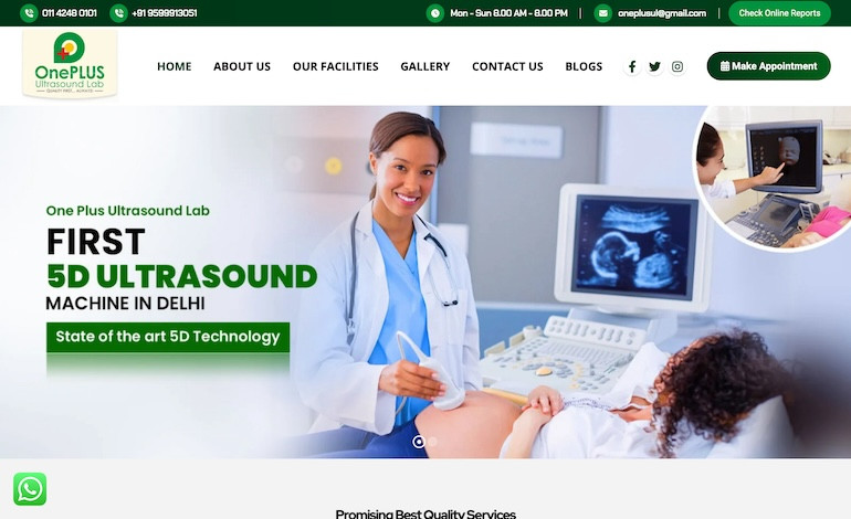 OnePLUS Ultrasound Lab  