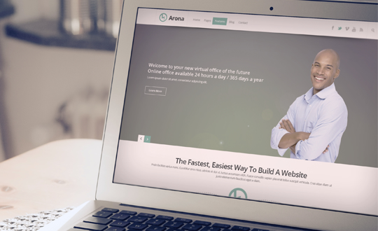 Arona Responsive Business WordPress Theme